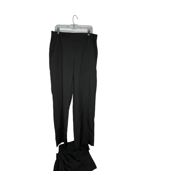 Women’s High Performance Uniforms Expanding Waist Trousers Size 14 Black 2 Pairs - Picture 1 of 10